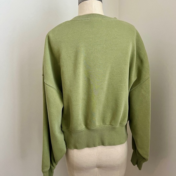 Nike Phoenix Fleece Sweatshirt Sage Green - Picture 2 of 2